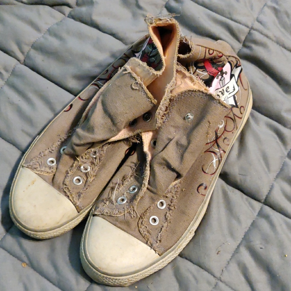 High top sneakers
